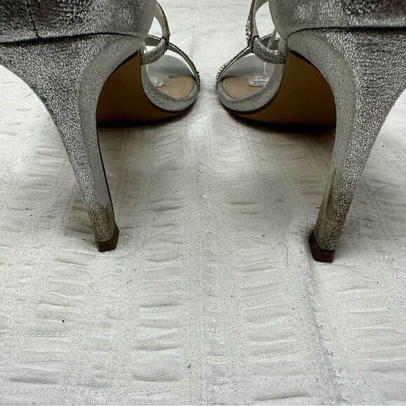 Michael Michael Kors Sylvia Sparkely Heels- Size 10 - Picture 6 of 16